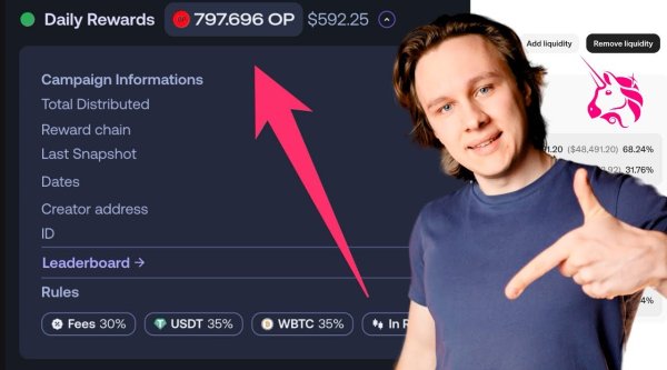 Секрет как пассивно зарабатывать на Uniswap